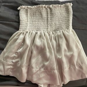 Koch Erica creme poly stain skirt XS